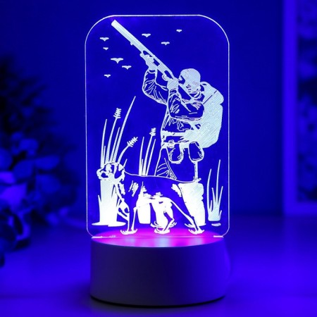 Light "Hunter" Led RGB from the network 9.5x10x19.5 cm Risalux-5