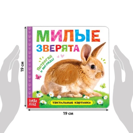 Tactile book "Cute Beasts"-1