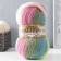 Yarn "Angora Gold Batik" 20% wool, 80% acrylic 550m/100g (6792)