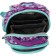 Frame backpack 35 x 28 x 15 cm, Across, filling: bag, pencil case, keychain, purple