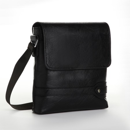 Male bag, black color