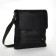 Male bag, black color