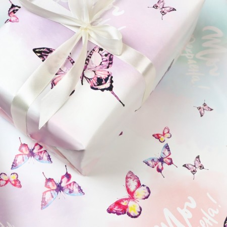Glossy packaging paper "You are beautiful", 70 x 100 cm, 1 pc.-1