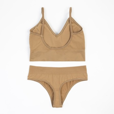 Female set (top, panties) 118 Sand color, river 42-44-6