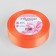 Satin tape, 25 mm × 23 ± 1 m, carrot color # 22