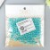 Beads for creativity plastic "Mint-turquoise" set of 200 pcs d = 0.6 cm