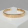 Choker "relief" wide, 2 cm, color gold, 13.5 cm