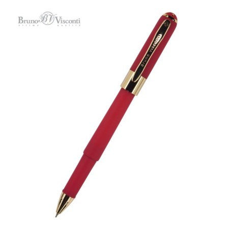 Ballic handle, 0.5 mm, BrunovisConti Monaco, blue rod, Soft Touch Corps Red, in case-2