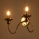 Sconces "Milano" 2he14 40W bronze 36x26x24 cm