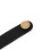 The stamp holder Music Life, 20 x 1.5 cm, black