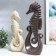 Souvenir ceramics "sea skates" matte chocolate and cream set 2 pcs 38.5x8.5x13.5 cm