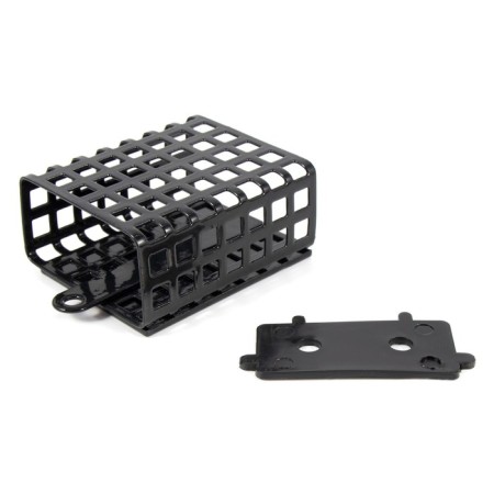 Feeding feeder Yaman rectangular 60 g, metal, removable plastic bottom, packaging 10 pcs. 106948-5