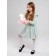 Soft toy "Bunny La Pu", in a dress, with a crown