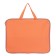 Folder with handles textile A4, 360 x 270 x 20 mm, inner pocket Calligrata, "Office" 1Sh421, Orange
