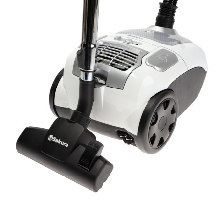 Vacuum cleaner Sakura SA-8316W, 2400/450 W, HEPA filter, 4 l, white-1