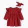 Dress and crumb bandage I'm Cherry Red, height 74-80, cherry