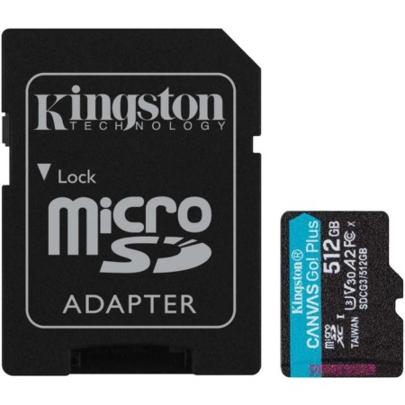 MicrosdxcCC memory map Kingston 512GB SDCG3/512GB Canvas GO! Plus + Adapter