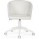 Computer chair Plastic Plastic/Ecokozha, White/White 59x60x78 cm