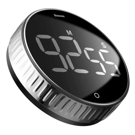 Timer Baseus Heyo Rotation Countdown Timer, from 3AAA NOT in compls, black-4