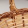 A set of baskets of 3 pcs, 42x33x14.5hh36.5, natural/white, willow