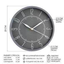 Watching clock, interior 