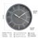 Watching clock, interior "classics", silent, D-20 cm