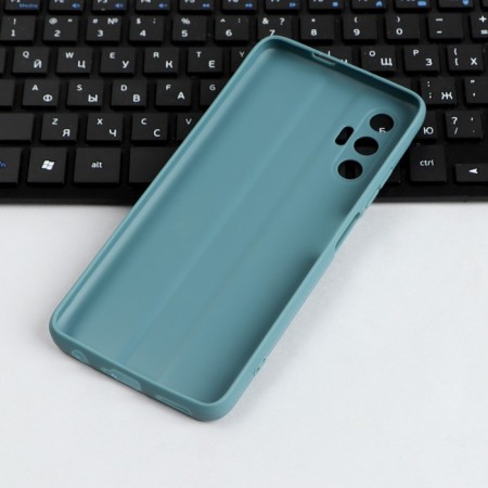 Red Line Ultimate cover for Tecno Pova 3, silicone, turquoise-2