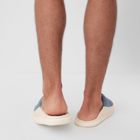 Male slippers, size 42-43, blue color-8