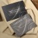 A set of gift certificates "Black Silk", 10 pcs, with craft bags and stickers, black color