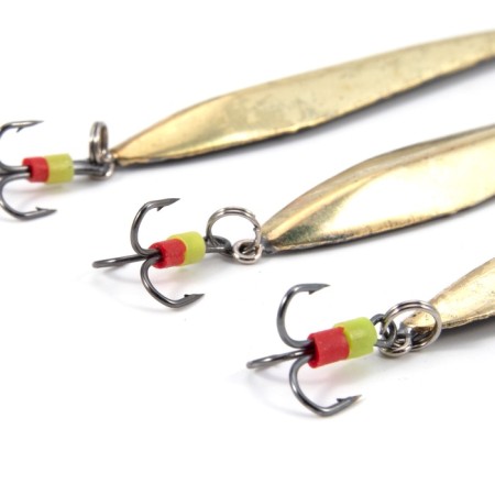 Vertical "Yaman" Bulava with a tee, size 60 mm, 10.7 g, brass color-1