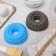 Silicone form for baking "German cupcake. Pigtail ", d = 11 cm, color mix