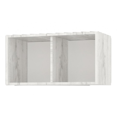 Suspended shelf Kent-1 C20, 690 x 296 x 350, oak craft white/anthracite-1