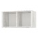 Suspended shelf Kent-1 C20, 690 x 296 x 350, oak craft white/anthracite