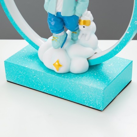 Cosmonaut's table lamp LED 15W azure 25.5x10x29.5 cm Risalux-5