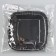 Plate plate disposable square "black", square, 16.5x16.5 cm