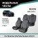 Autorekhls for Ssangyong Rexton 2001-2012, 5-month, eco-leather black/jacquard