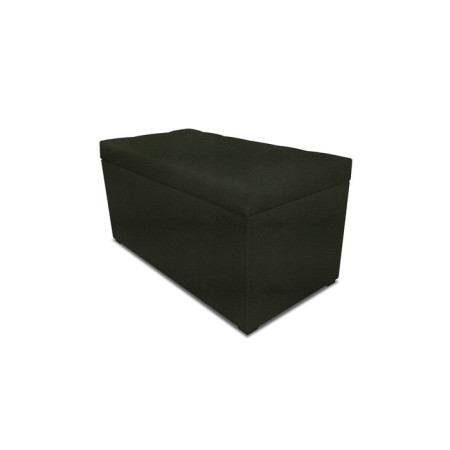 Puff with a lid and weighting, 800 × 400 × 420 mm, lunar matting, Forest color-1