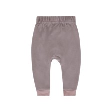 Children's sliders with bass cuffs, height 68 cm, brown color