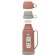 Thermos 1 l, with a glass flask, retains heat 12 hours, with a mug, beige