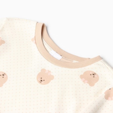 Pajama nursery, beige color, height 122-128 cm-1