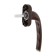 Window pen alum., 35 mm, brown