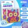 Diamond mosaic on a magnet with a complete filling for children “owl”, 10 x 10 cm