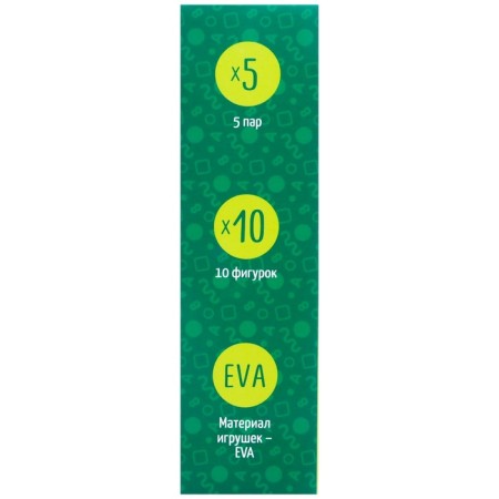 Memo-game: EVA stickers for the bathtub "Forest animals", crush me-9