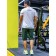 Male sports shorts, size 50, green color