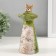Souvenir Ceramics "Smiling Princess-Floor" 8.4x7.7x18.3 cm