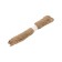 Jute bag, 40 × 60 cm, density 16 × 16 threads, without ties, Greengo