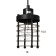 Suspension Bayerlux "Bruno" E27 40W black 10x10x14-124cm