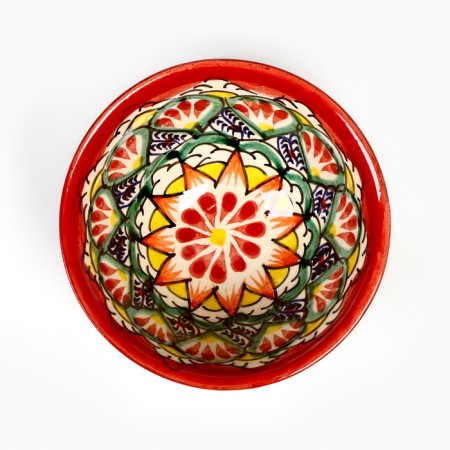 PIALA RISHTAN CIRAMICA "Patterns", 11.5 cm, large, mix-1