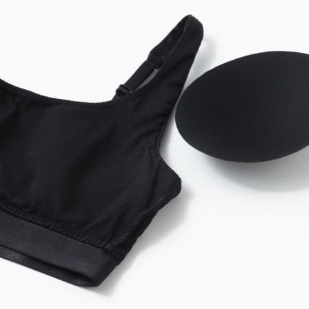 Feminine bustier, black color, size 42 (XS)-1