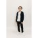 Jumper for boys, height 164-170 cm, dark blue color